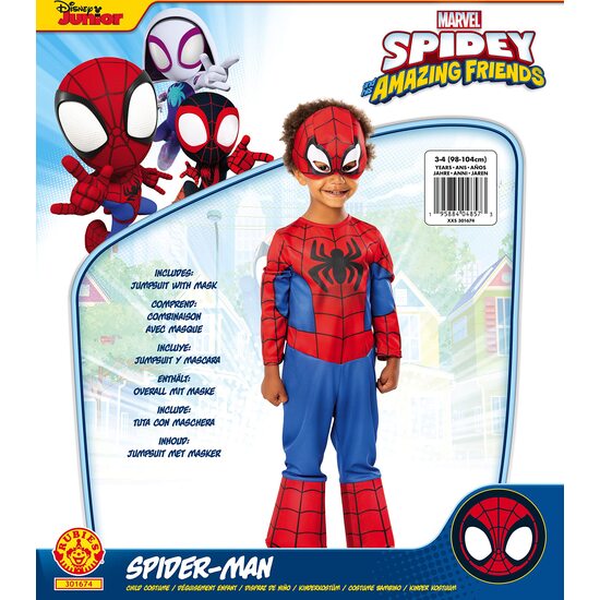 DISFRAZ SPIDEY CLASSIC INF image 1