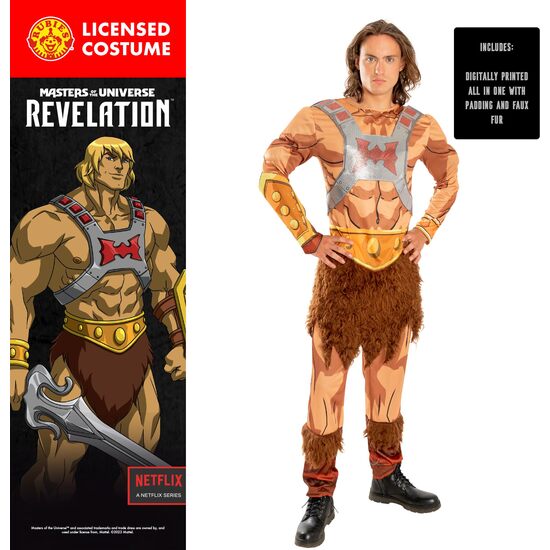 DISFRAZ HEMAN DELUXE AD image 1