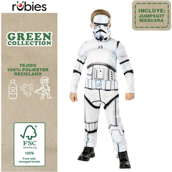 DISFRAZ STORM TROOPER GREEN COL INF image 1