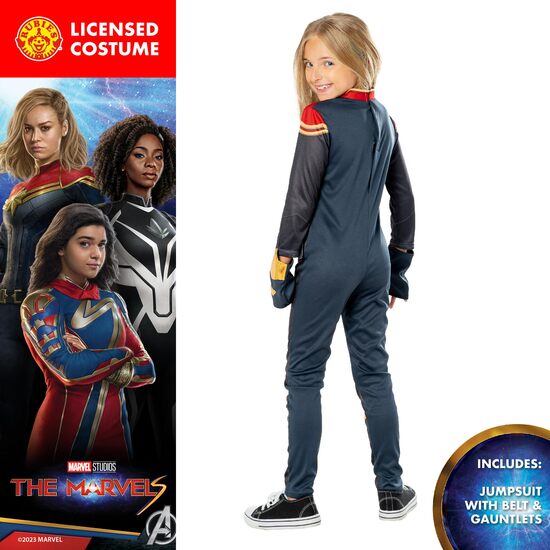 DISFRAZ CAPITANA MARVEL DELUXE INF image 1