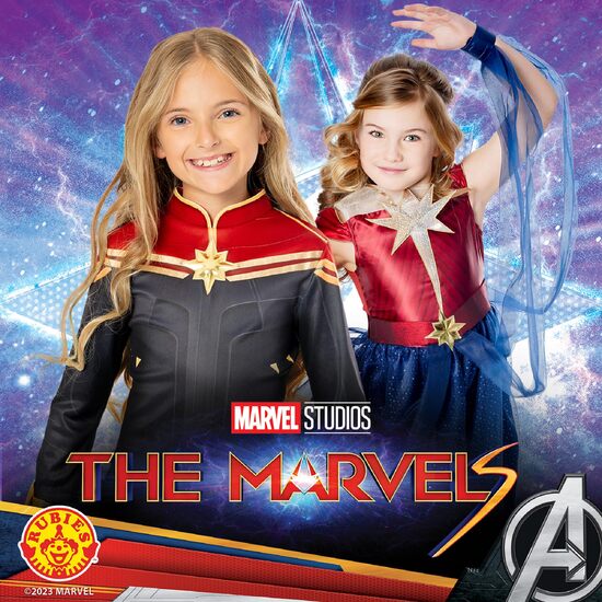 DISFRAZ CAPITANA MARVEL DELUXE INF image 3