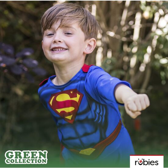 DISFRAZ SUPERMAN GREEN COL EN CAJA INF image 3