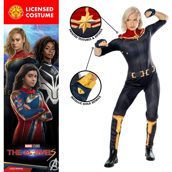 DISFRAZ CAPITANA MARVEL AD image 2