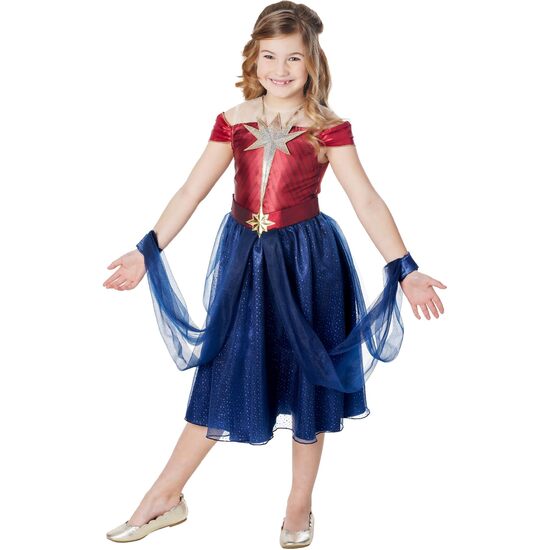 DISFRAZ CAPITANA MARVEL VESTIDO DELUXE I image 0