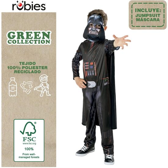 DISFRAZ DARTH VADER GREEN COL INF image 2