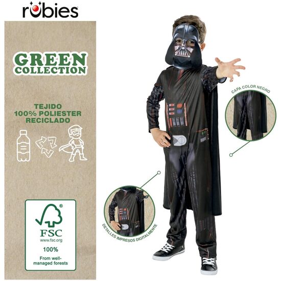 DISFRAZ DARTH VADER GREEN COL INF image 3