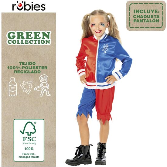 DISFRAZ HARLEY QUINN GREEN COL CAJA INF image 1