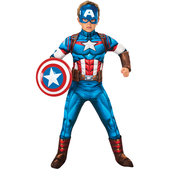 DISFRAZ CAPITAN AMERICA DELUXE INF image 0