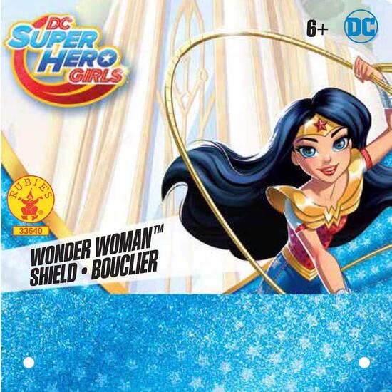 ESCUDO WONDER WOMAN GLITTER INF image 2