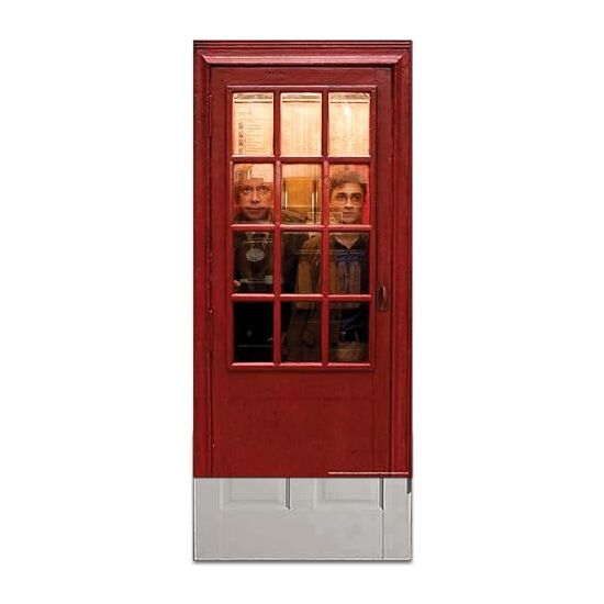 DOOR COVER CABINA TELEFÓNICA HARRY POTTER image 0
