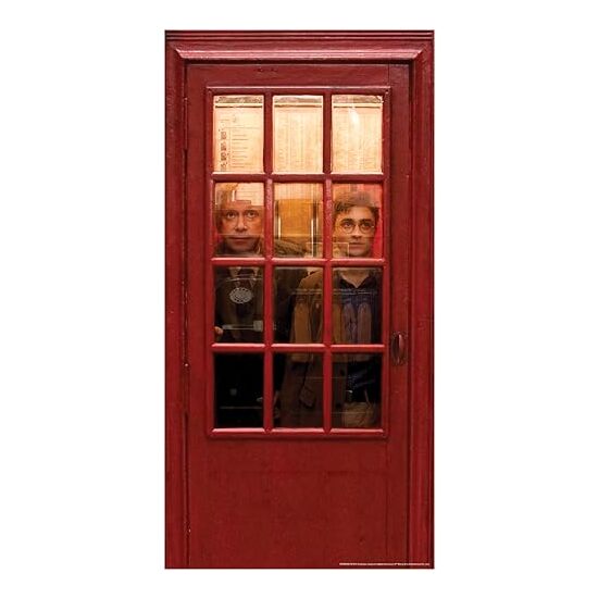 DOOR COVER CABINA TELEFÓNICA HARRY POTTER image 3