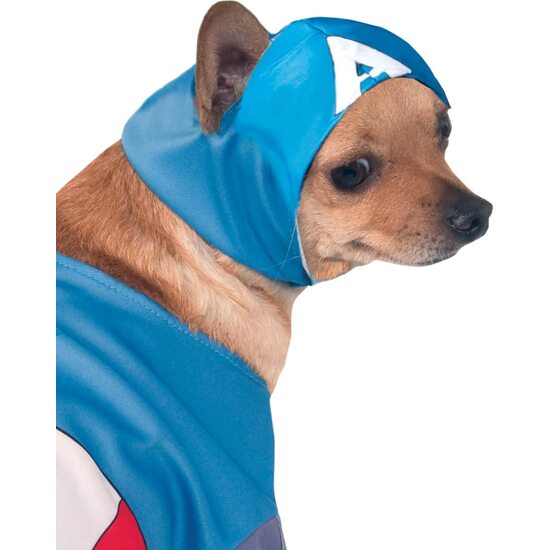 DISFRAZ CAPITAN AMERICA MASCOTA image 1