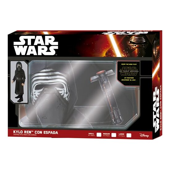 DISFRAZ KYLO REN CON ESPADA EN CAJA INF image 1