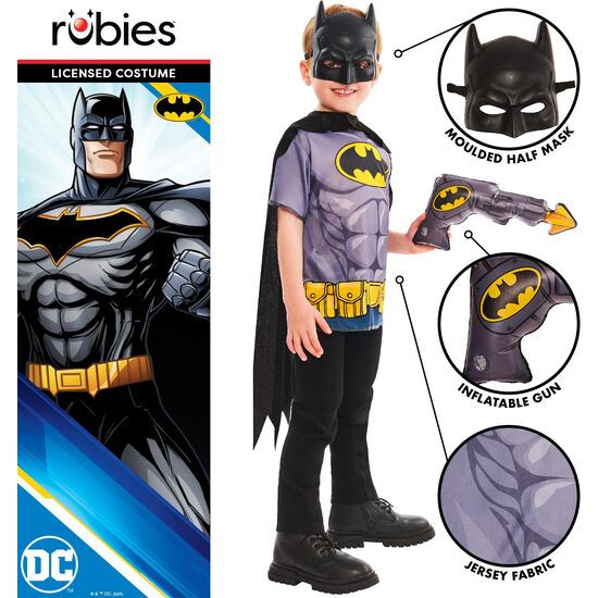 KIT DISFRAZ BATMAN INF image 2