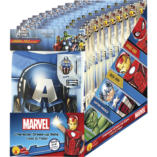 DISPLAY PARTYTIME SET AVENGERS 36 UNID image 0