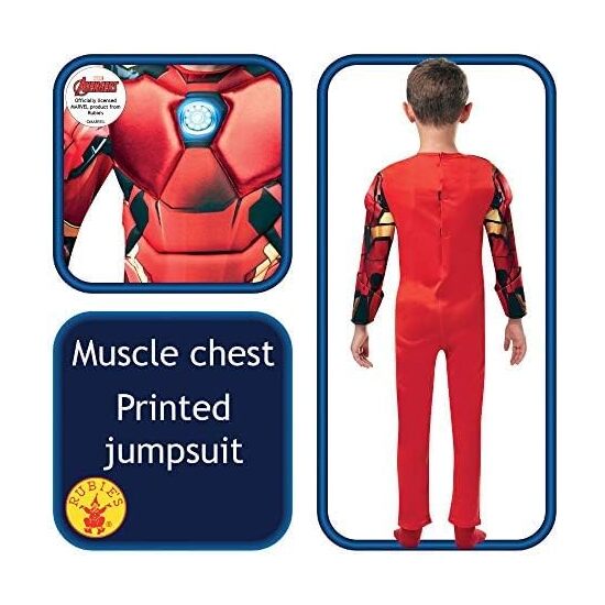 DISFRAZ IRON MAN DELUXE INF image 1