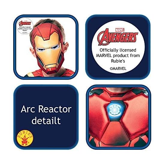 DISFRAZ IRON MAN DELUXE INF image 2