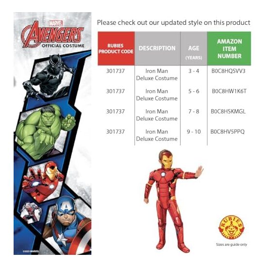 DISFRAZ IRON MAN DELUXE INF image 4