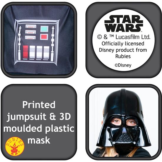 DISFRAZ DARTH VADER CLASSIC Z INF image 2