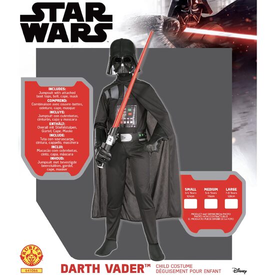 DISFRAZ DARTH VADER CLASSIC Z INF image 4