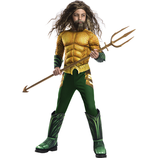 DISFRAZ AQUAMAN DELUXE INF image 0