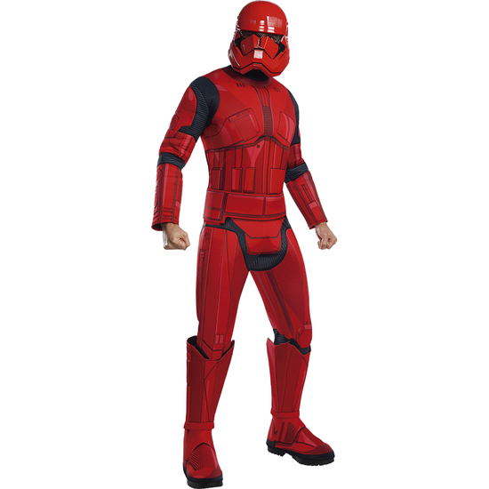 DISFRAZ STORMTROOPER ROJO EP9 DELUXE AD image 0
