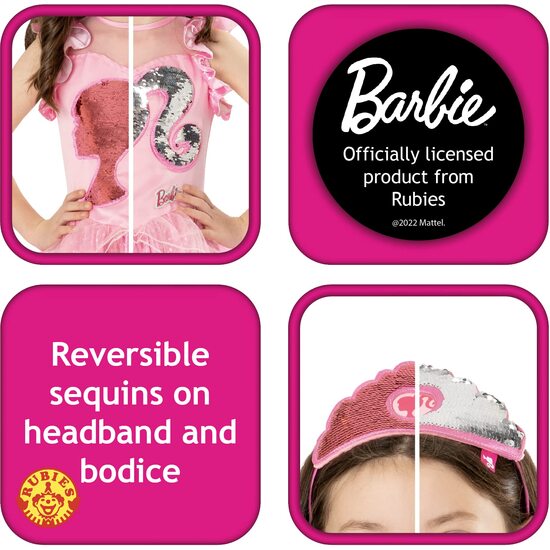DISFRAZ BARBIE PRINCESA INF image 2