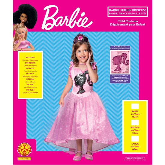 DISFRAZ BARBIE PRINCESA INF image 3