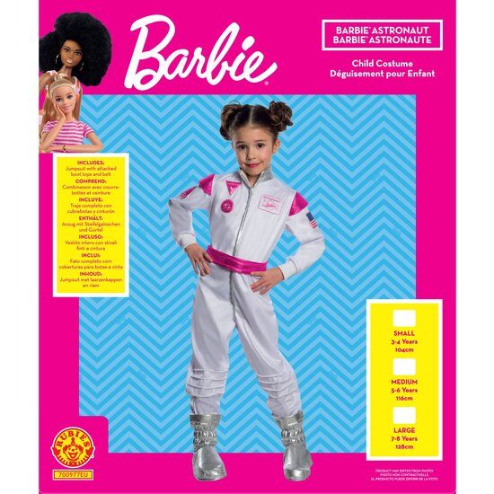 DISFRAZ BARBIE ASTRONAUTA INF image 2