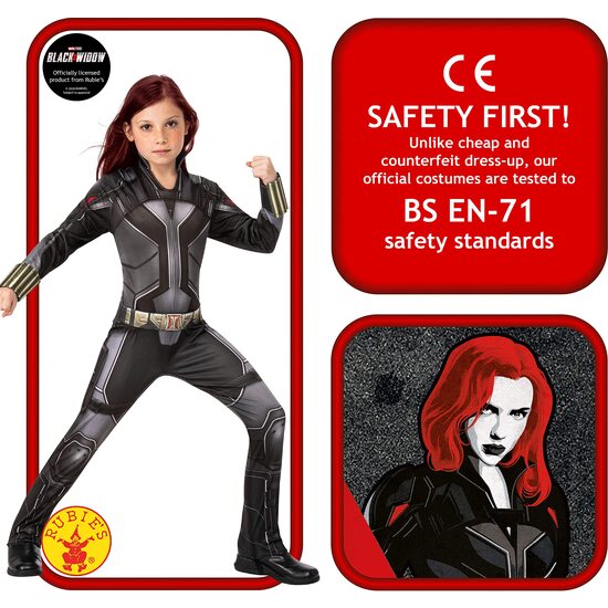 DISFRAZ BLACK WIDOW MOVIE CLASSIC INF image 1