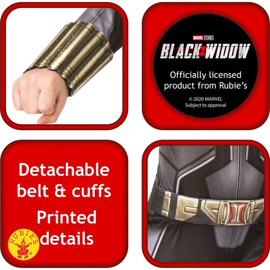 DISFRAZ BLACK WIDOW MOVIE CLASSIC INF image 2