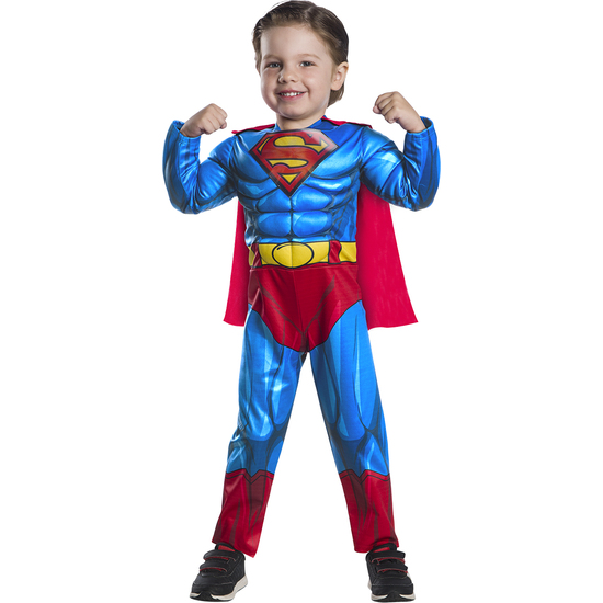 DISFRAZ SUPERMAN BLACK LINE PRESCHOOL image 0
