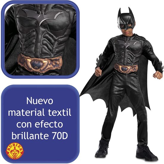 DISFRAZ BATMAN BLACK LINE DELUXE INF image 2