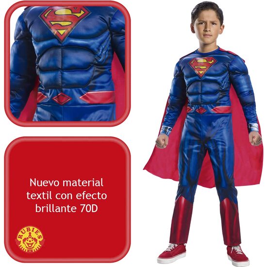 DISFRAZ SUPERMAN BLACK LINE DELUXE INF image 2