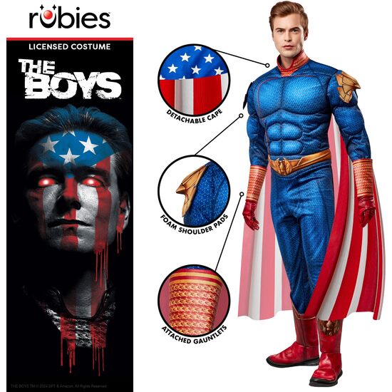 DISFRAZ HOMELANDER DELUXE AD image 1