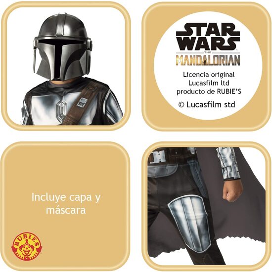 DISFRAZ MANDALORIAN CLASSIC INF image 1