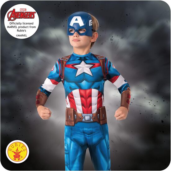 DISFRAZ CAPITAN AMERICA CLASSIC Z INF image 1