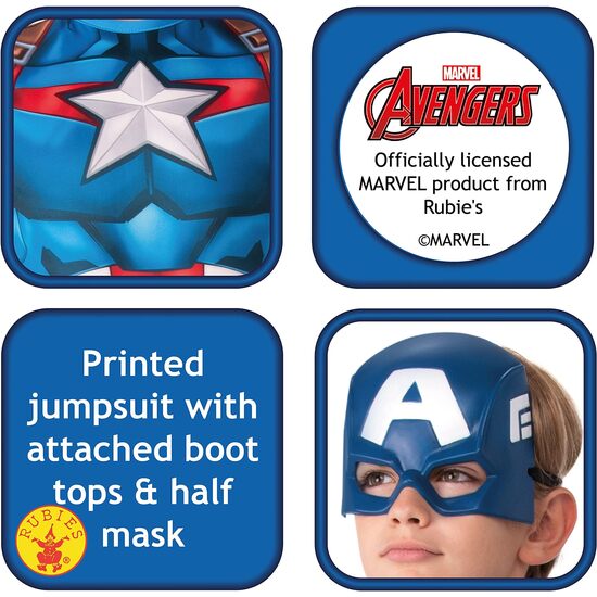 DISFRAZ CAPITAN AMERICA CLASSIC Z INF image 2