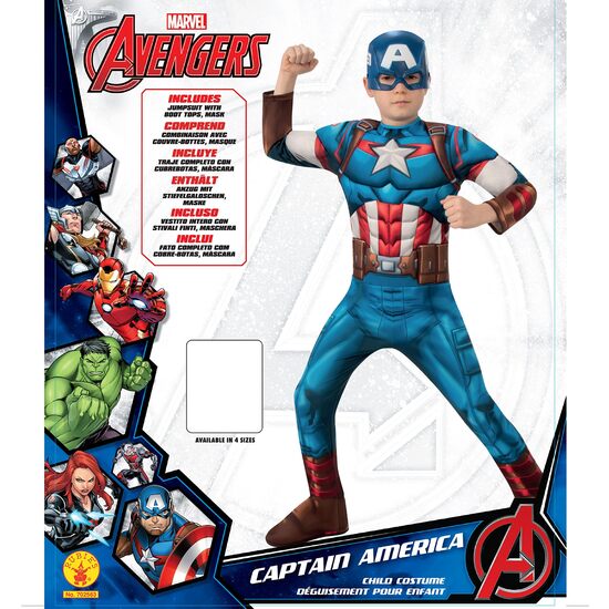 DISFRAZ CAPITAN AMERICA CLASSIC Z INF image 3