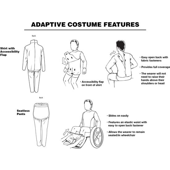 DISFRAZ WONDER WOMAN ADAPTIVE INF image 1