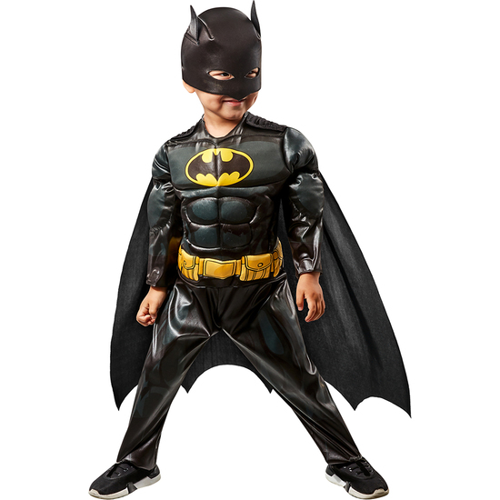 DISFRAZ BATMAN BLACK LINE PRESCHOOL image 0