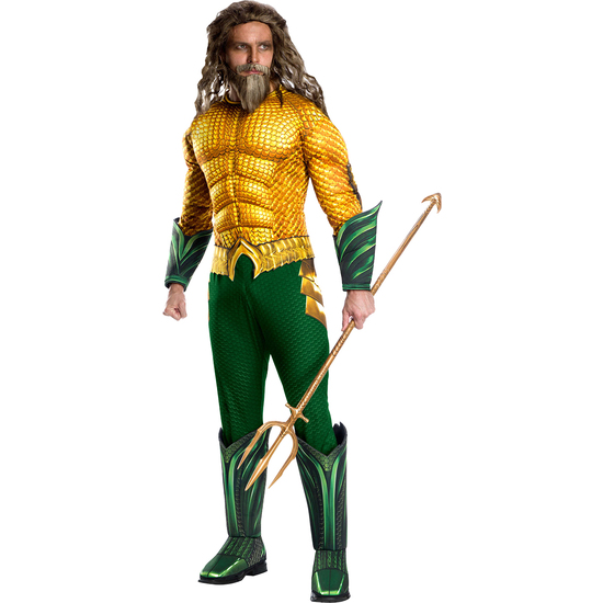 DISFRAZ AQUAMAN DELUXE AD image 0