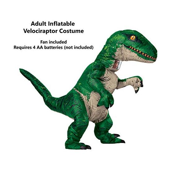 DISFRAZ HINCHABLE VELOCIRAPTOR AD image 2