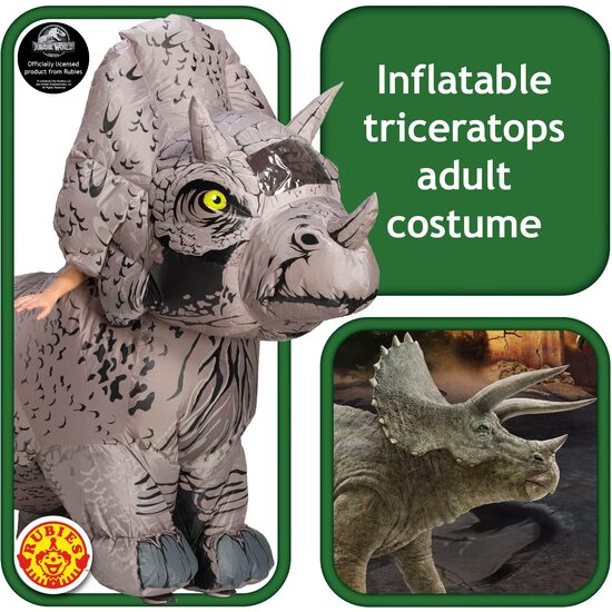 DISFRAZ TRICERATOPS HINCHABLE AD image 2