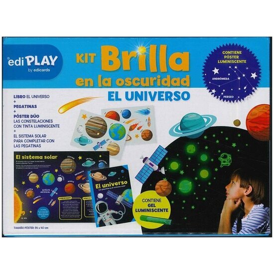 KIT BRILLA EN LA OSCURIDAD EL UNIVERSO image 0