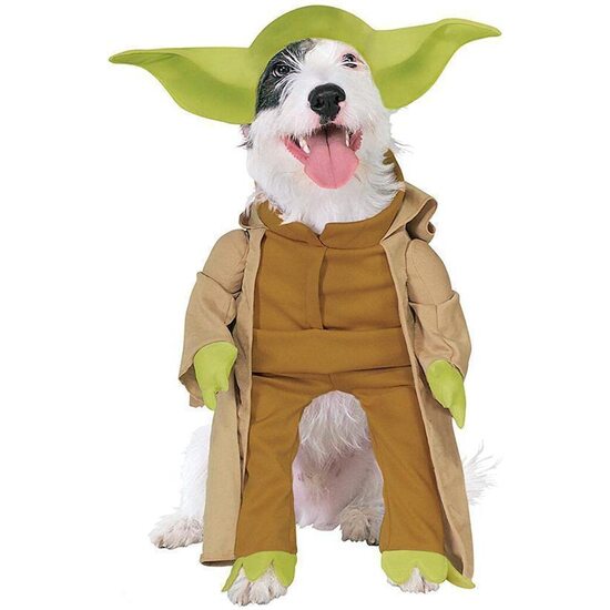 DISFRAZ YODA DLX MASCOTA image 0