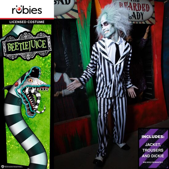 DISFRAZ BEETLEJUICE AD image 1