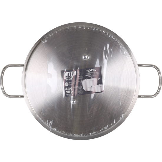 IND STEEL CASSEROLE+LID 26cm/0,8mm/4.5L HOTEL image 3