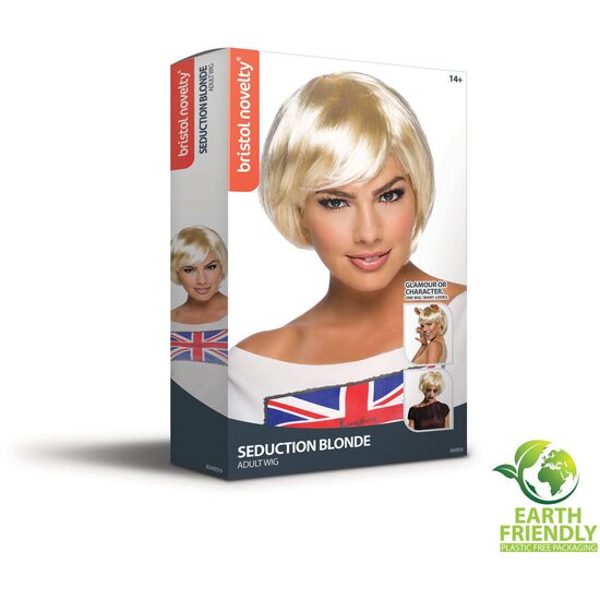 PELUCA SEDUCTORA RUBIA image 3