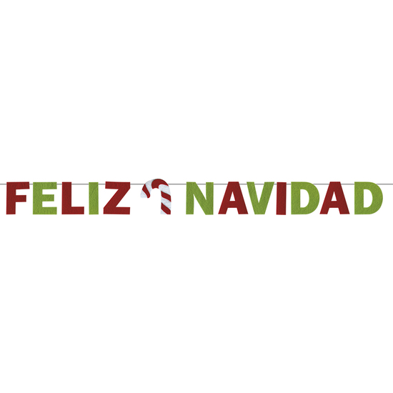 GUIRNALDA FELIZ NAVIDAD FIELTRO image 0